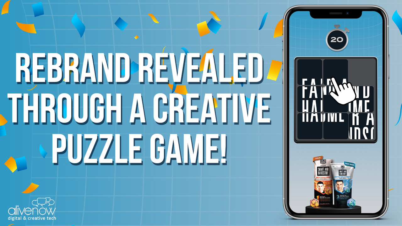 Gamifying a Bold Rebrand: Emami’s Smart &amp; Handsome Puzzle Game Campaign by AliveNow