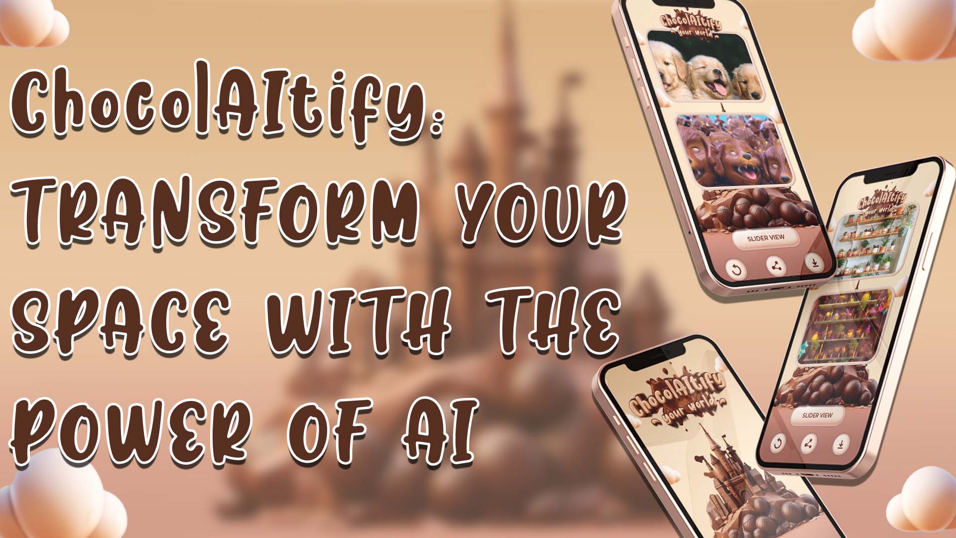 ChocolAItify: Transform Photos Into Sweet Chocolatey creations with GenAI
