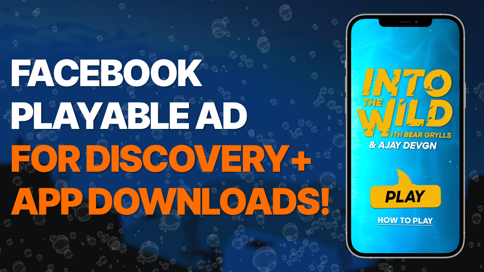 Into the Wild Comes Alive: Discovery+ Facebook Playable Ad