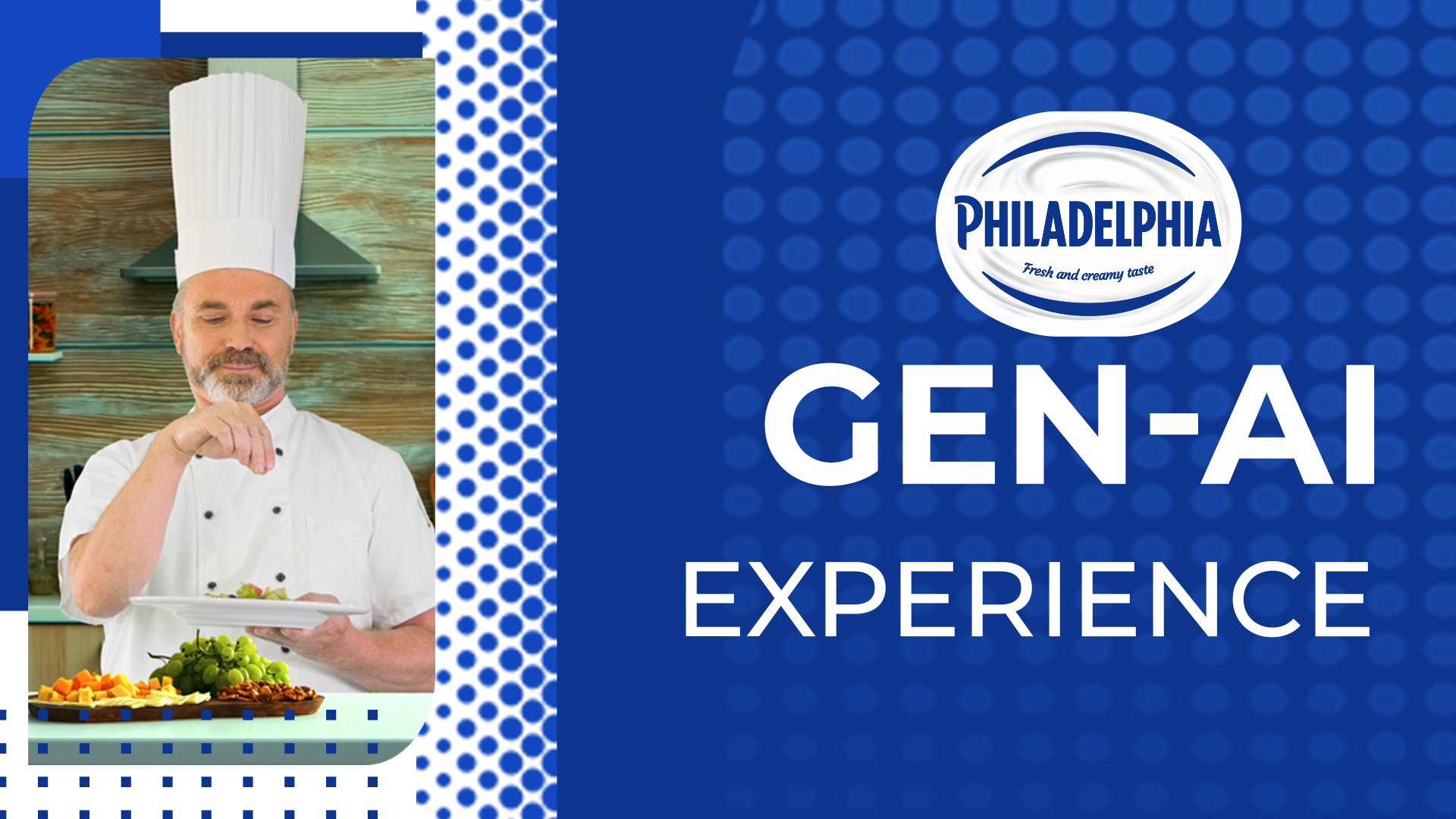 You are now the chef, thanks to the GenAI powered Philadelphia Cream Cheese RecipAI