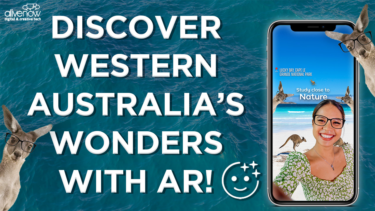 Dive into the Beauty of Western Australia with AliveNow&#8217;s Augmented Reality Filter