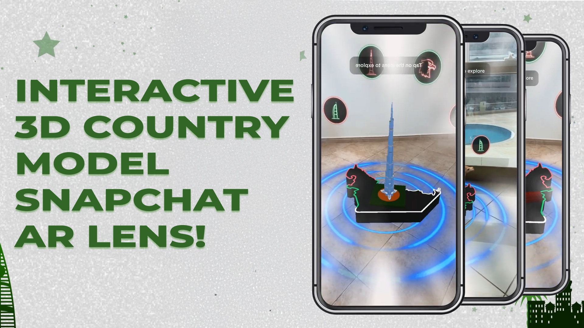 Celebrating the UAE’s 50th National Day with a stunning Snap AR Lens experience