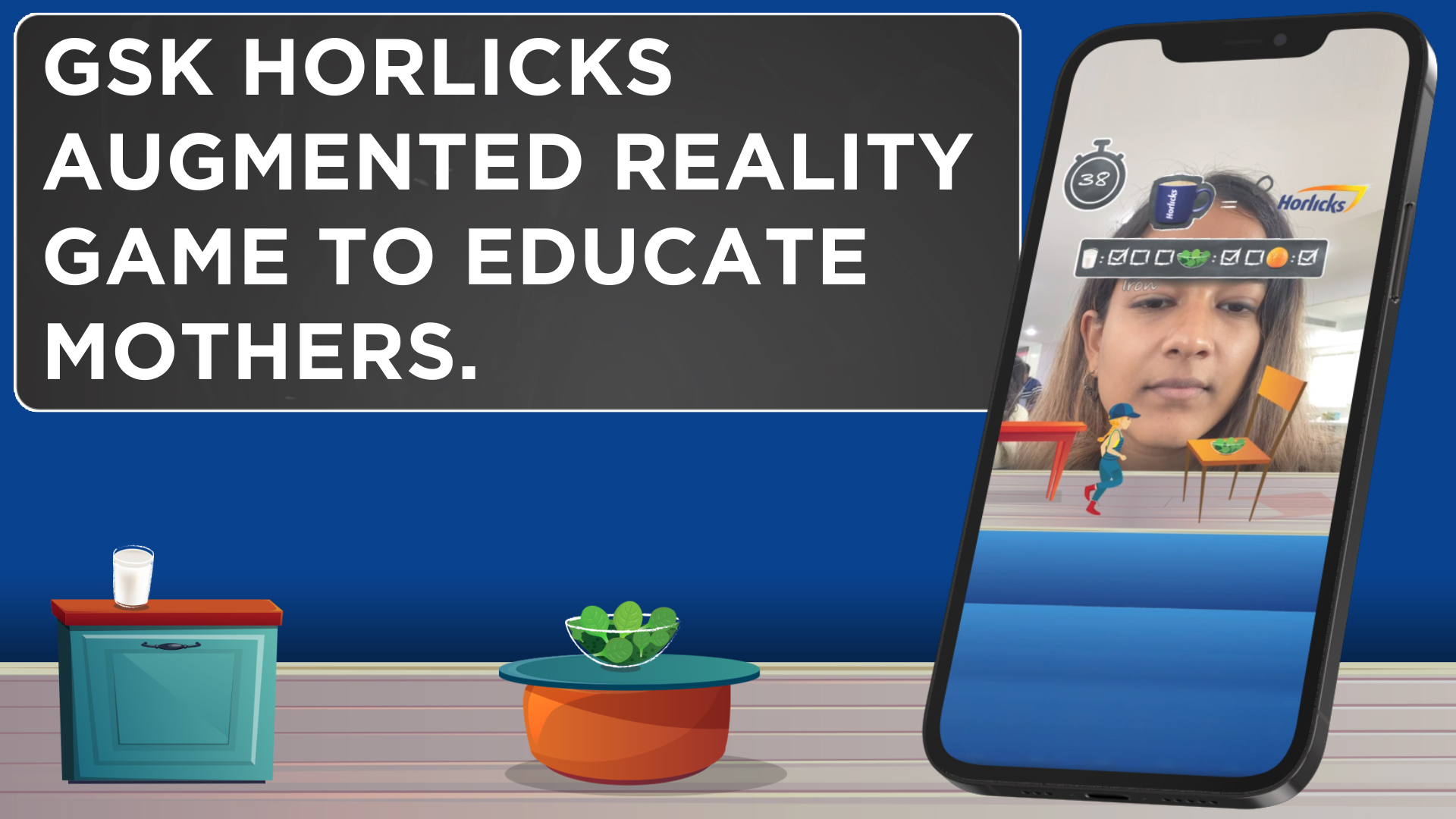 Gamifying Nutrition: How Horlicks Engaged Young Mothers with an AR game