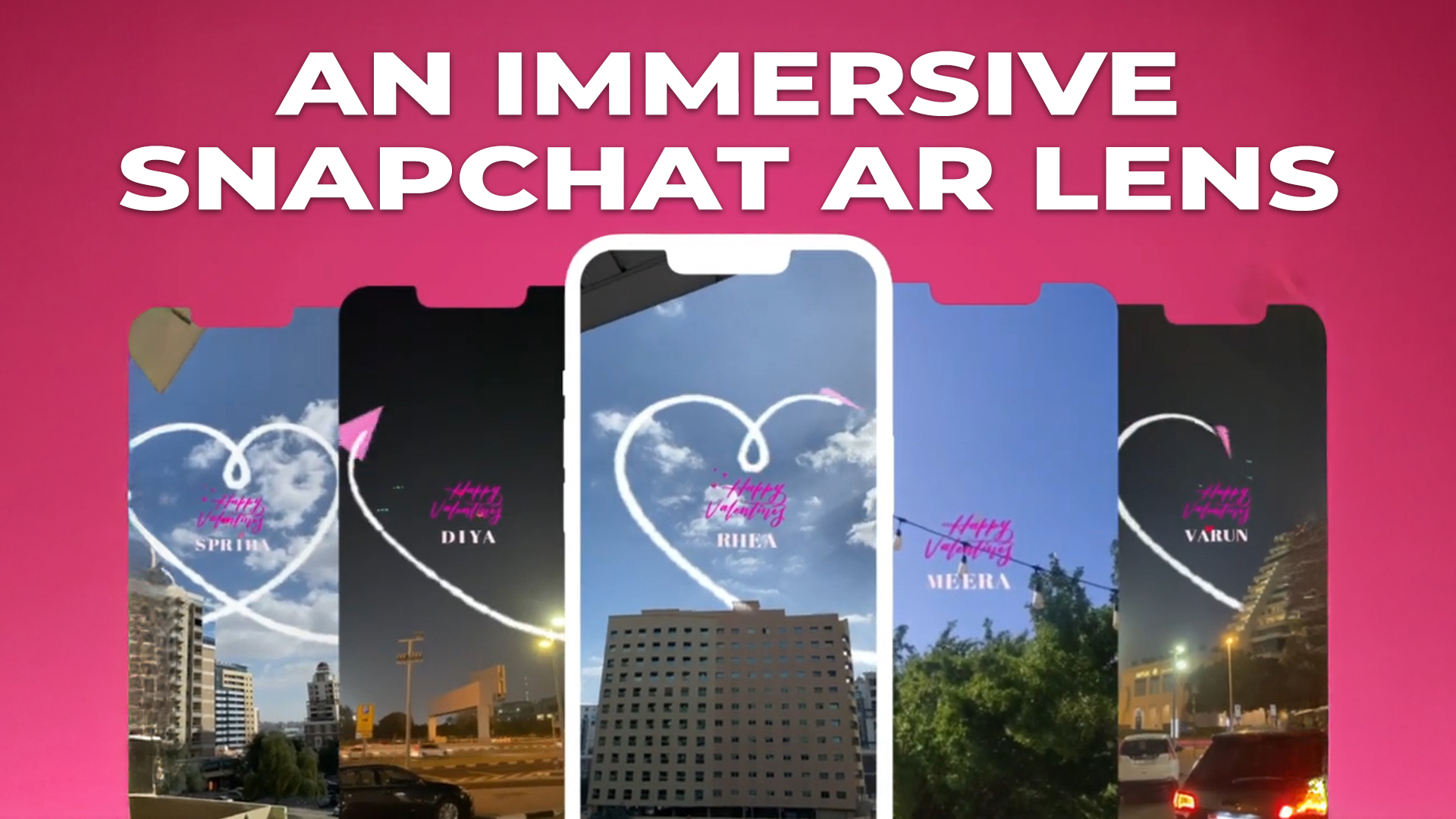 How AliveNow Used Snapchat Sky Tracking AR to Put User Names in the Sky