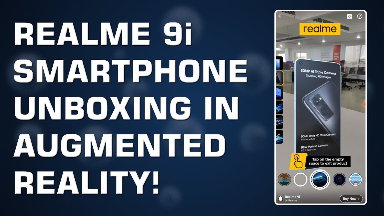 Bringing Unboxing to Life: The realme 9i AR Experience on the Flipkart app