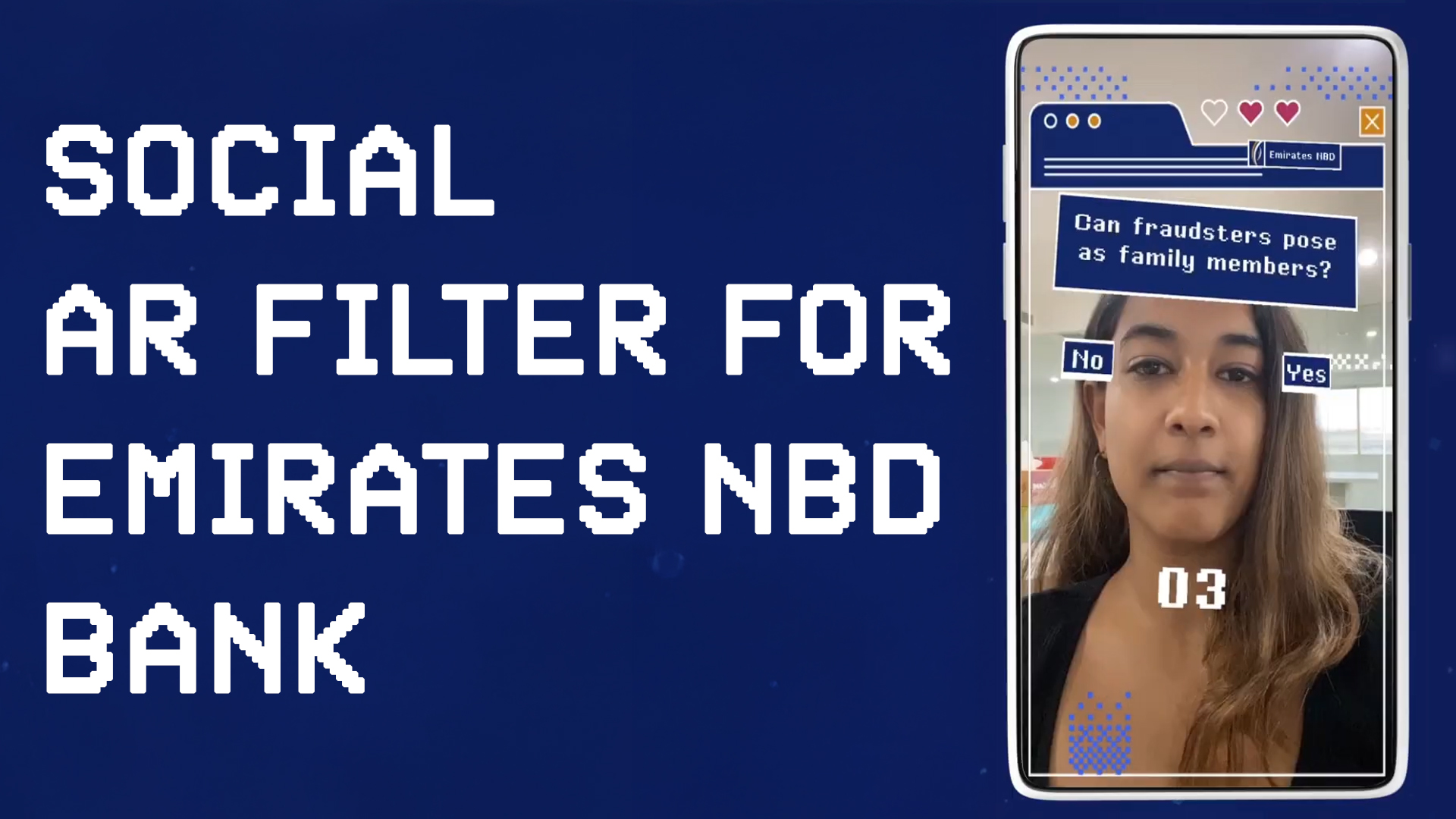 Educating with AR: Emirates NBD’s Fun and Interactive AR Filter Quiz for Fraud Awareness