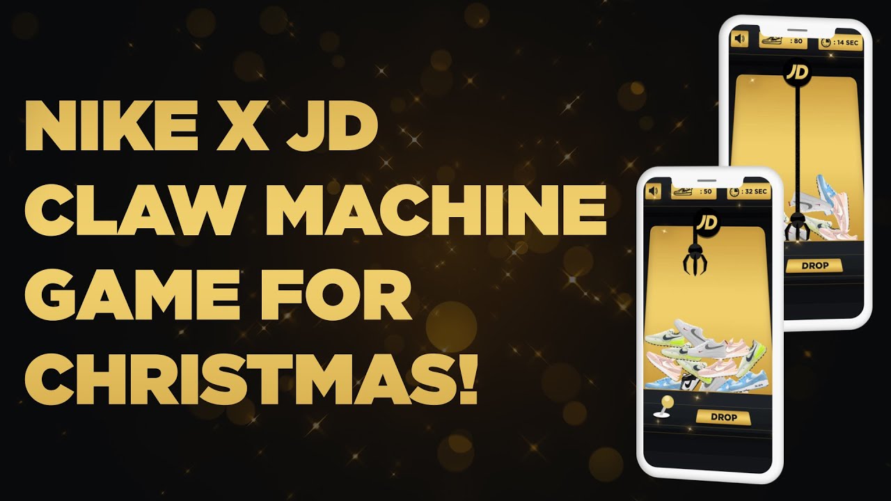 Grab the Holiday Spirit: Nike x JD’s Interactive Claw Machine Game
