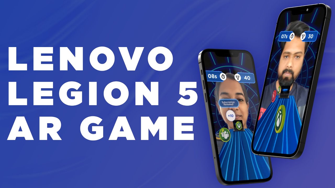 Play, Discover, and Score High: Lenovo Legion AR Experience