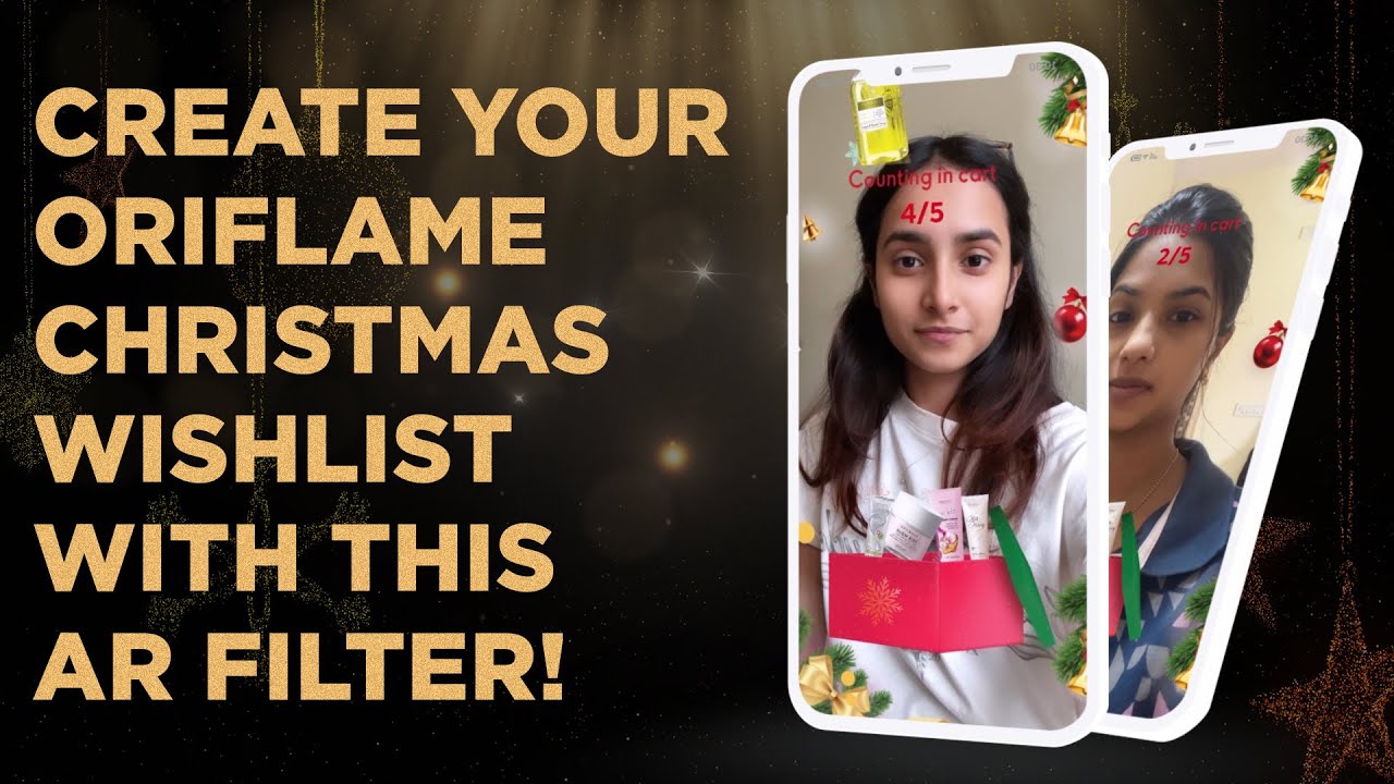 Elevating Festive Marketing: AR-Driven Christmas Wish-Lists &amp; Social Contest with UGC for Oriflame