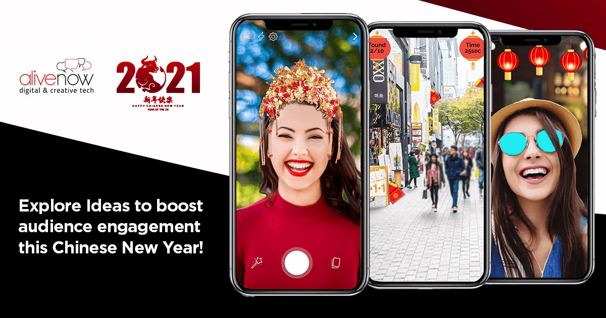 Promotional and Marketing ideas for Chinese New Year using Augmented Reality and Gaming.